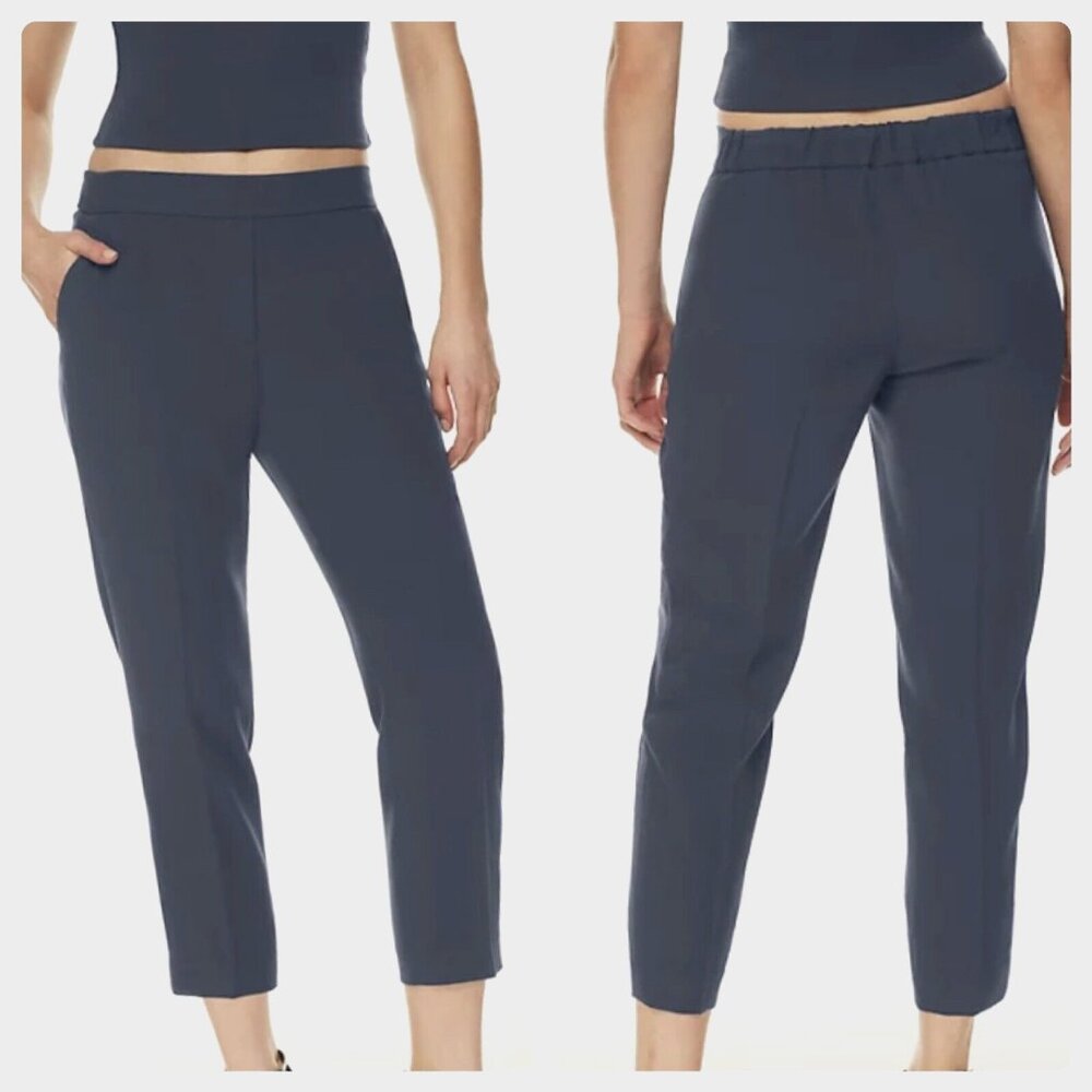 (GREEN. Not Grey) Babaton Conan Cropped Dress Pants, Size 4